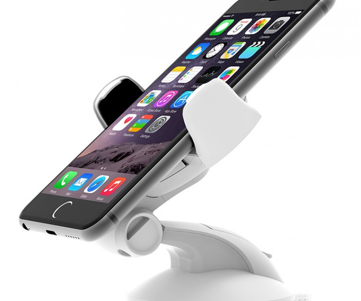 Автомобильный держатель iOttie Easy Flex 3 Car Mount Holder Desk Stand White (HLCRIO108WH)